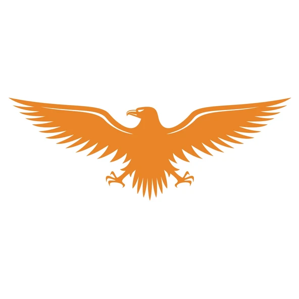 Kartal Sticker17x17 Cm Turuncu ürün görseli