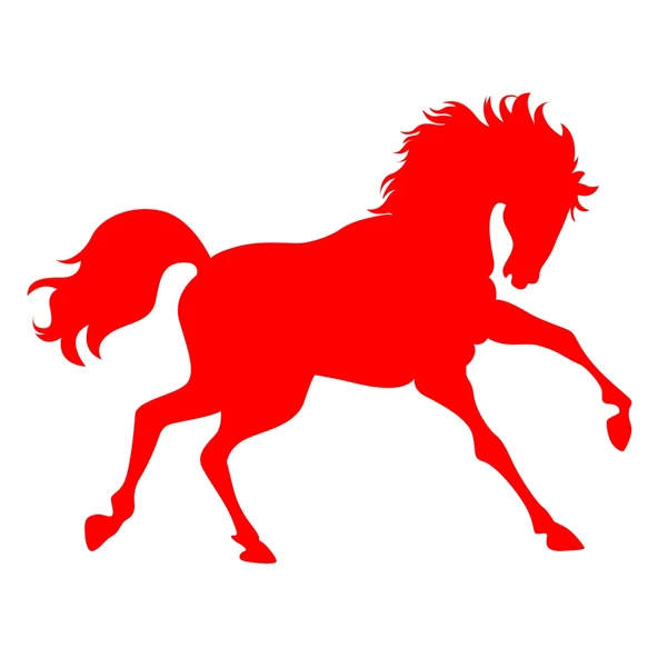 At Sticker 17x17 Cm Kırmızı ürün görseli