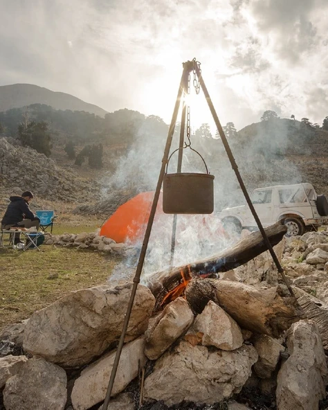 Nurgaz Üç Ayak Izgara - 7