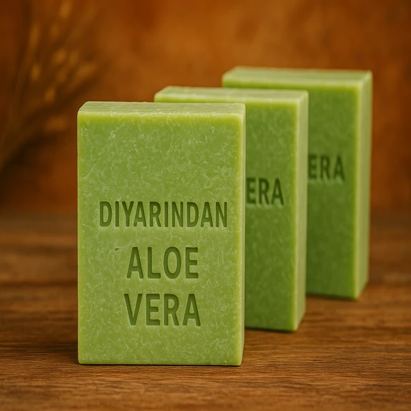 Diyarından Hatay Doğal  Aloe Vera Sabunu 3 Adet (375 Gr) - 2