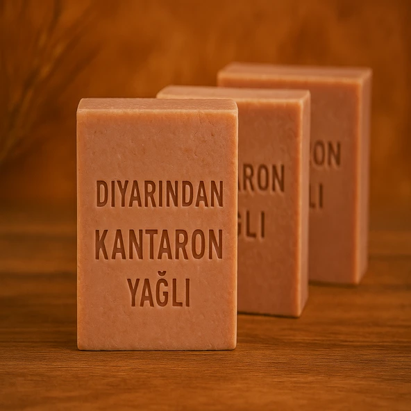 Diyarından Hatay Doğal  Kantaron Sabunu 3 Adet (375 Gr) - 2