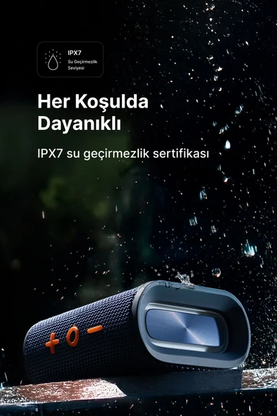 Xenon Smart X6703 RGB Mavi Bluetooth Hoparlör - 3