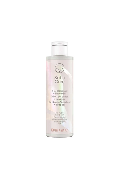 Gıllette Satin Care Bikini 2Si1 Arada Temizleyizi + Tıraş Jeli 190 Ml