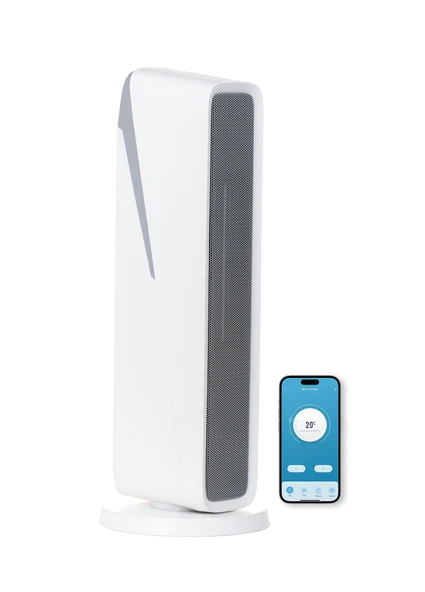 Xenon Smart Akıllı Hava Isıtıcı 2000w Sesli Kontrol Alexa, Google Home Wi-fi Mobil App Fanlı Isıtıcı X7440