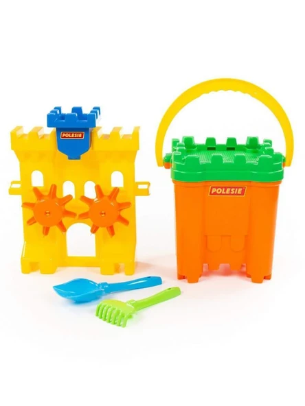 Filede Değirmenli Kale Kova Seti 45119 - 2