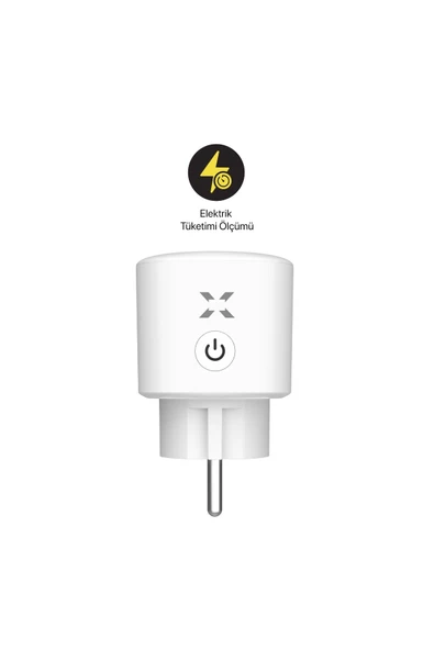 Xenon Smart Akım Korumalı Mobil Uygulama Ile Uzaktan Kontrol Edilebilen Enerji Ölçümlü Priz 5 Adet X7010 - 3