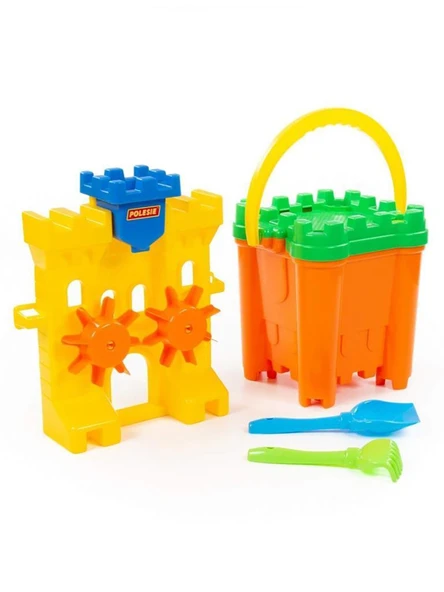 Filede Değirmenli Kale Kova Seti 45119 - 3