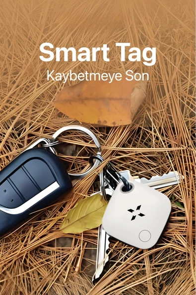 Xenon Smart Airtag Akıllı Bluetooth Takip Cihazı Apple Find My Mobil Uygulamalı Eşya Bulucu 3 Adet Tag X6601 - 5