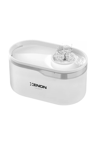 Xenon Smart Akıllı Otomatik Kedi Su Pınarı 2.8 Lt Ultra Sessiz Mobil Kontrollü Su Sebili Beyaz X8650 - 2