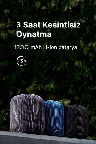 Xenon Smart Taşınabilir Bluetooth Hoparlör Tws Stereo 10w Tf Kart Speaker Rgb Ses Bombası Siyah X6702 - 6