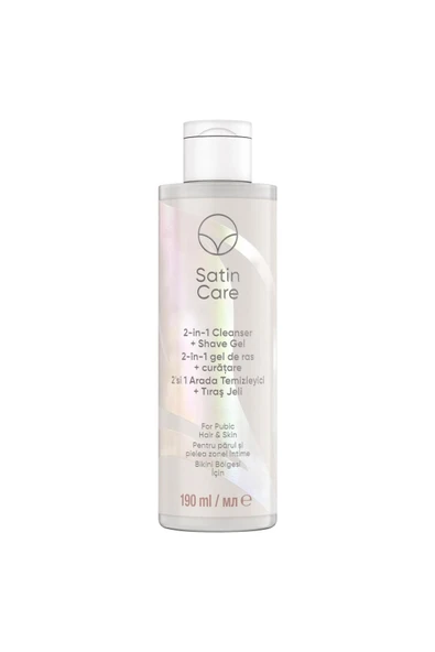 Venus Bikini Bölgesi 2'si Bir Arada Temizleyici Tıraş Jeli 190 ml