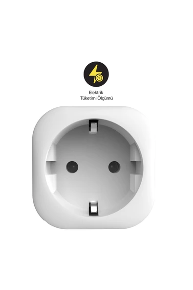 Xenon Smart Akım Korumalı Mobil Uygulama Ile Uzaktan Kontrol Edilebilen Enerji Ölçümlü Priz 3 Adet X7010 - 4