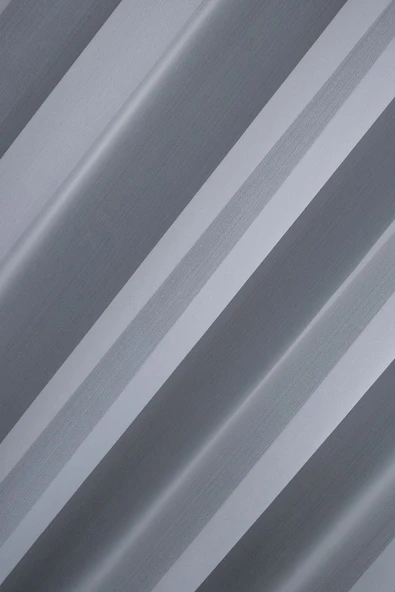 Crop Desen Tarz 3 Kat Pileli Sade Şık Moda Tasarım Tül Perde - Resim 5