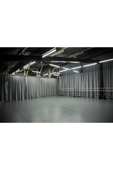 3 Kat Siyah Stüdyo Perdesi-Tiyatro-Sinema-Sahne Perdesi Studio Curtain - 4