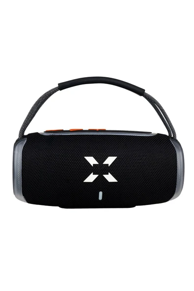 Xenon Smart Boombox Taşınabilir Bluetooth Hoparlör TWS Stereo 20W TF Aux Speaker RGB Ses Bombası Siyah X6701