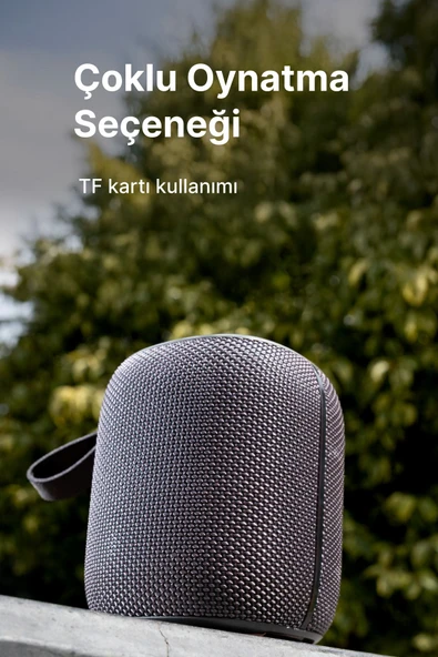 Xenon Smart Taşınabilir Bluetooth Hoparlör Tws Stereo 10w Tf Kart Speaker Rgb Ses Bombası Siyah X6702 - 4