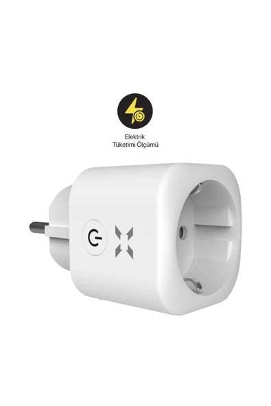 Xenon Smart Akım Korumalı Mobil Uygulama Ile Uzaktan Kontrol Edilebilen Enerji Ölçümlü Priz 5 Adet X7010 - 4