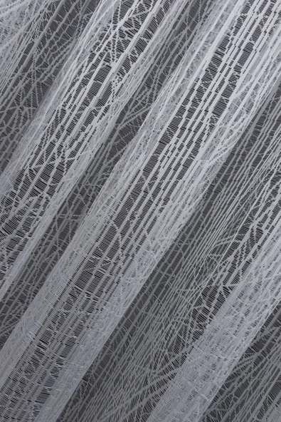 Amarikan Pile Cam Kırıgı Tül Perde Modleri - Resim 5