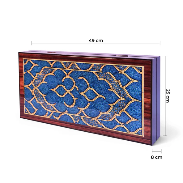 Biggdesign Oriental Tavla | Mıknatıslı MDF Kasa, Çizilmez Zemin, Polyester Pullar - 7