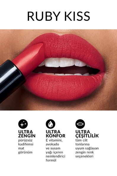 AVON ULTRA MAT RUJ RUBY KİSS - 2