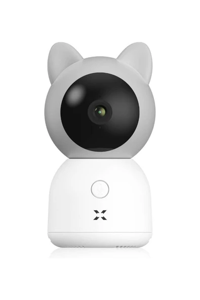 Xenon Smart Akıllı Bebek Kamerası Çift Yönlü Ses Ninni Gece Görüşü Gece Lambası Termometreli Mobil Uygulamalı Baby Camera X7201