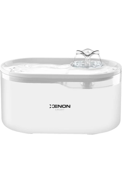 Xenon Smart Akıllı Otomatik Kedi Su Pınarı 2.8 Lt Ultra Sessiz Mobil Kontrollü Su Sebili Beyaz X8650