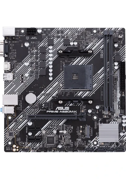 Asus Prime A520M-K AMD AM4 DDR4 Micro ATX Anakart