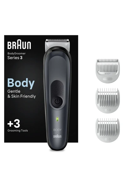 Braun Bodygroomer 3 BG 3350 Vücut Bakım Seti