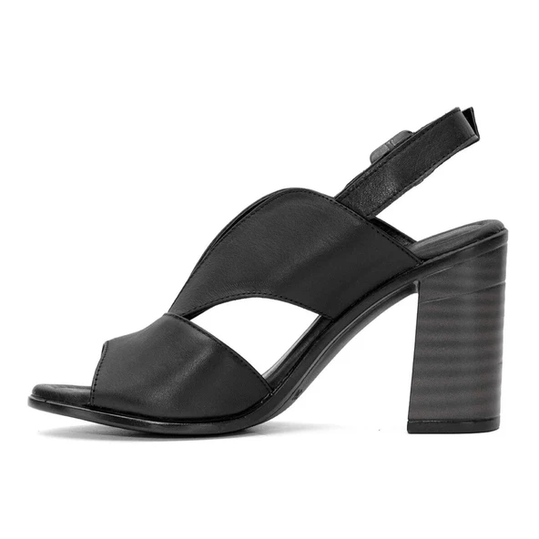 VENÜS  24381500Y KADIN TOPUKLU SANDALET - 4