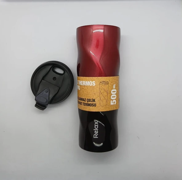 SS THERMOS MUG 500 ML PASLANMAZ ÇELİK TERMOS - 5