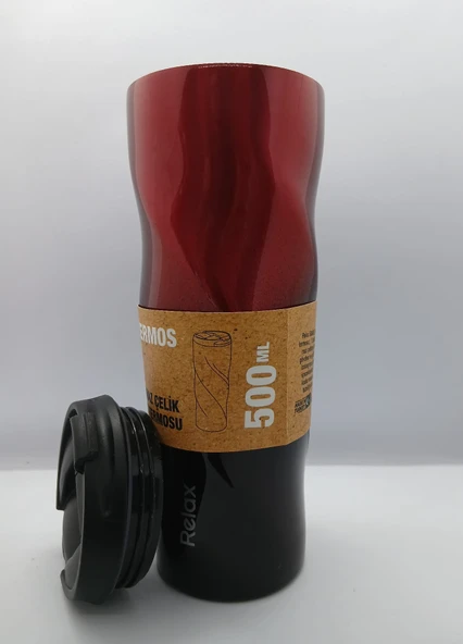 SS THERMOS MUG 500 ML PASLANMAZ ÇELİK TERMOS - 4
