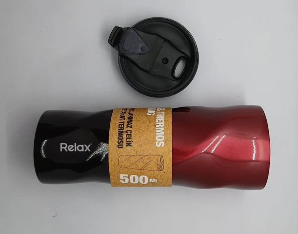 SS THERMOS MUG 500 ML PASLANMAZ ÇELİK TERMOS - 6