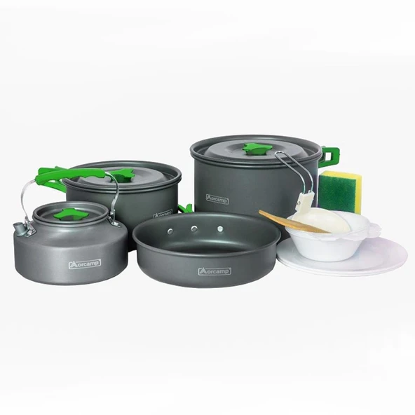 Orcamp Kampçı Mutfak Seti 4lü OUT-1050 ürün görseli