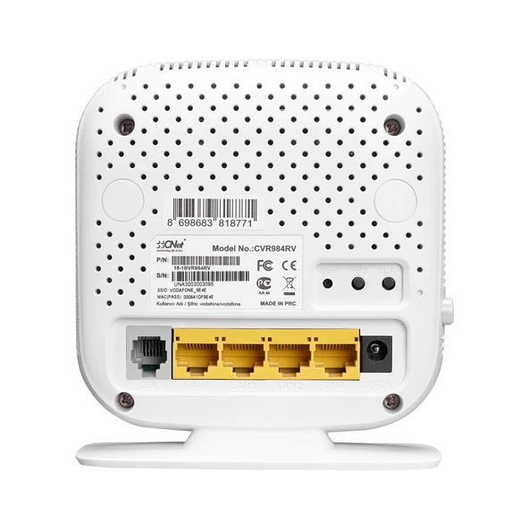 Modem 300 Mbps 4 Port ADSL2+ VDSL2 C-Net CVR984RV - Resim 2