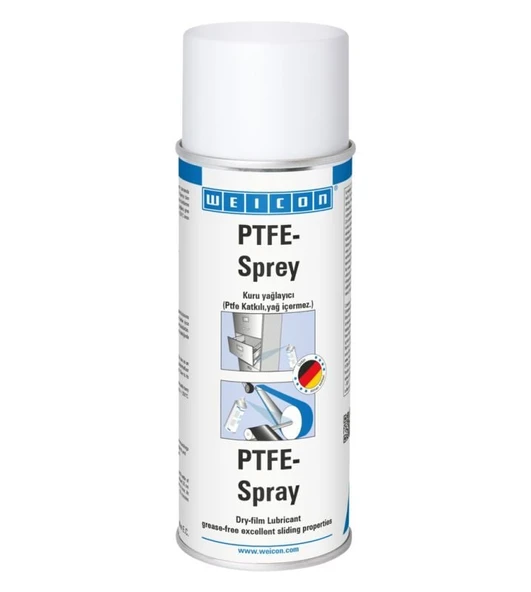 Weicon PTFE-Sprey 400ml-Gres içermeyen kuru yağlayıcı