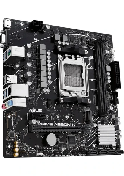 Asus Prime A620M-K AMD AM5 DDR5 Micro ATX Anakart - 3