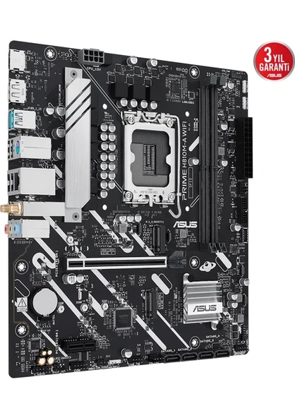 Asus Prime H810M-A Wi-Fi Intel LGA1851 DDR5 6400Mhz Micro ATX Anakart - 3
