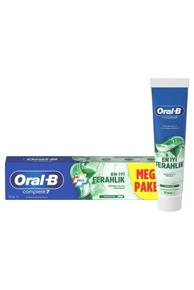 Oral-B Complete 7 En İyi Ferahlık Diş Macunu 125 ml Mega Paket - 7