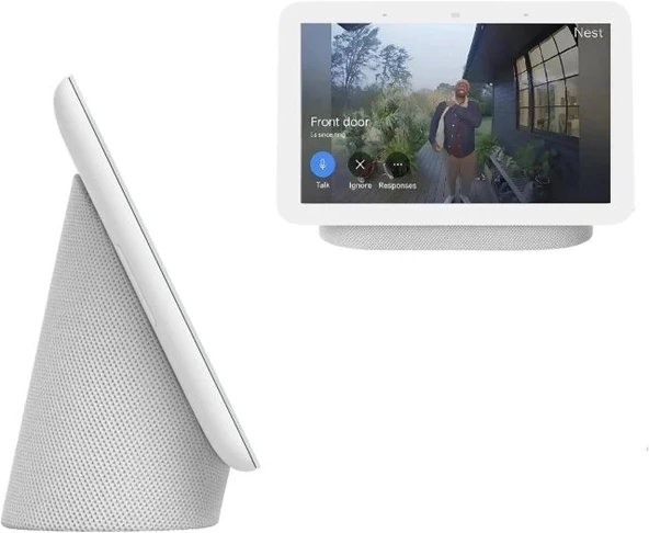 Google Nest Hub 17,78Cm Akıllı Ekran (2. Nesil) - Chalk - 5