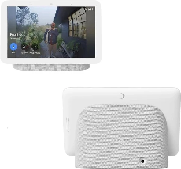 Google Nest Hub 17,78Cm Akıllı Ekran (2. Nesil) - Chalk