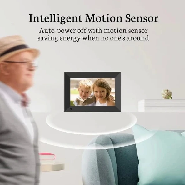 BSIMB 1280x800 HD WiFi Dijital Resim Çerçevesi - 6