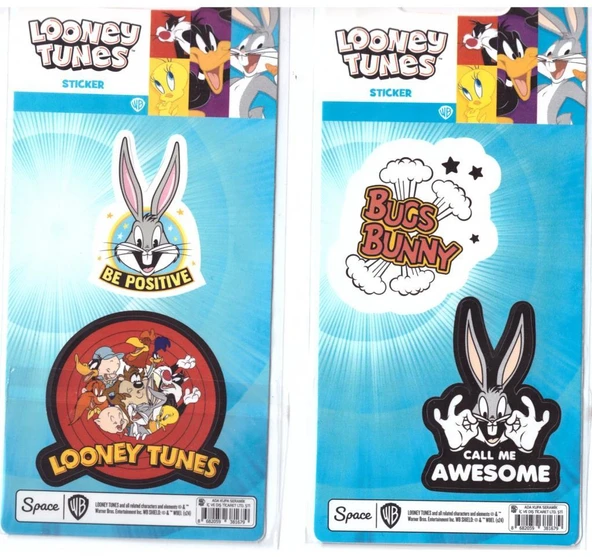 LOONEY TUNES BUGS BUNNY STICKER STC-381679