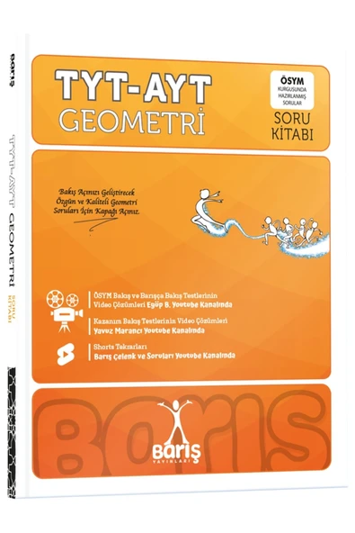 Barış Yayınları TYT-AYT Geometri Soru Kitabı ürün görseli