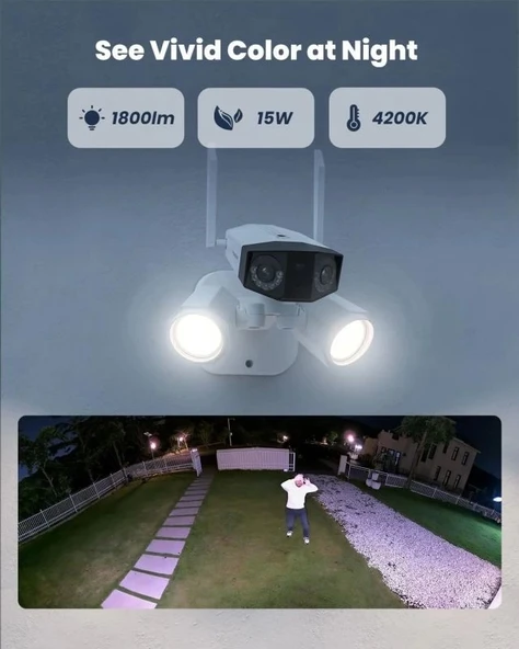 REOLINK 4K Çift Lensli Kablolu Dış Mekan Güvenlik Kamerası - 3
