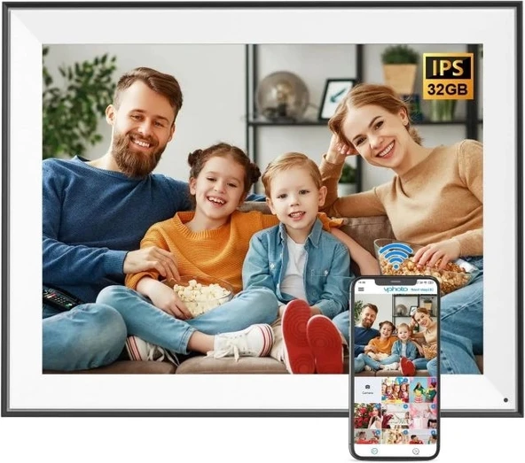 Fullja 16.2" Dijital Resim Çerçevesi - Large 32 GB