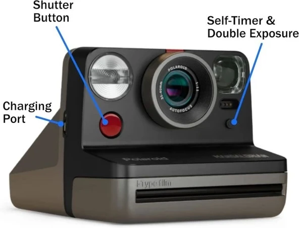 Polaroid Gen 2 Now I-Tipi Anlık Film Kamerası - 7