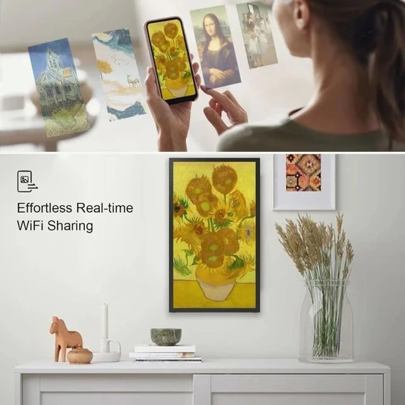 Dxmart 64GB FRAMEO WiFi Dijital Resim Çerçevesi - 7