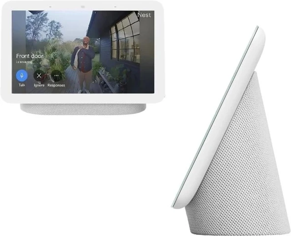 Google Nest Hub 17,78Cm Akıllı Ekran (2. Nesil) - Chalk - 7