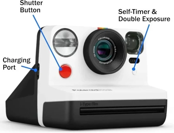 Polaroid Gen 2 Now I-Tipi Anlık Film Kamerası - 3