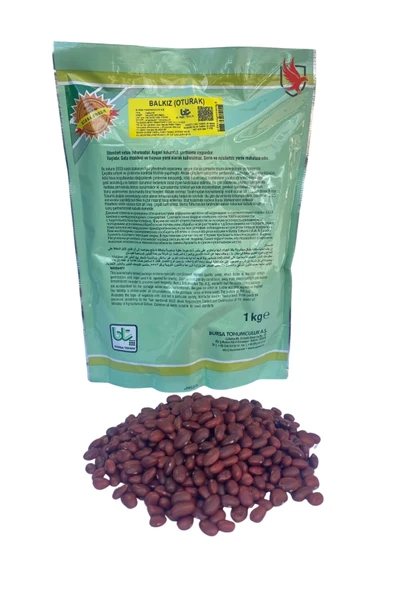 Bursa Tohum Balkız Fasulye Tohumu (Oturak) 1 Kg - 3